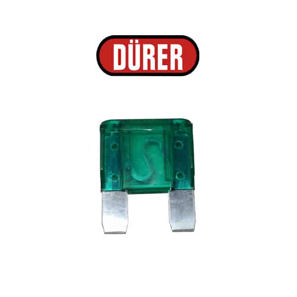 2 MAXI FUSIBLES ENFICHABLES 30A VERT - réf. 30MAFBL2