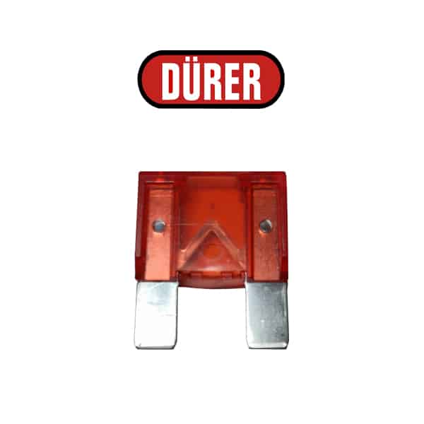 2 MAXI FUSIBLES ENFICHABLES 50A ROUGE - réf. 50MAFBL2