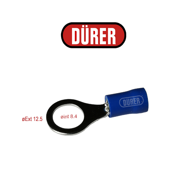 COSSES RONDES PRÉISOLÉES BLEUES 12,5X8,4  , SACH.15 - réf. CO8BPS15