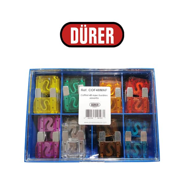 COFFRET 48 MAXI FUSIBLES ASSORTIS - réf. COF48MAF