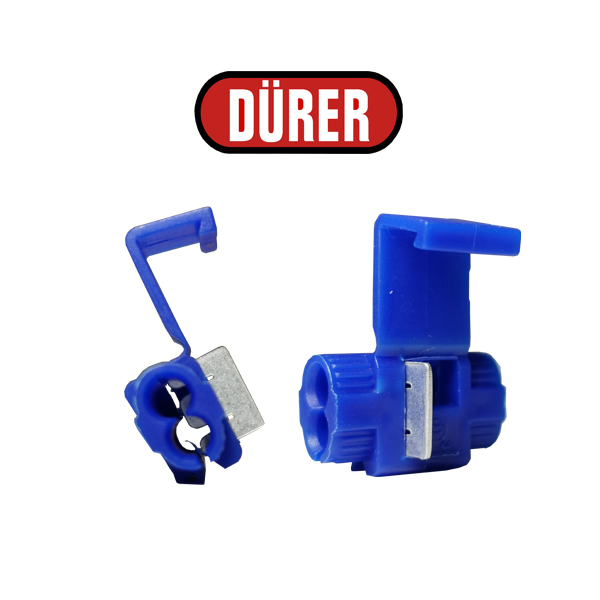 CONNECTEUR RAPIDE BLEU  , SACHET 7 P. - réf. CRBS7