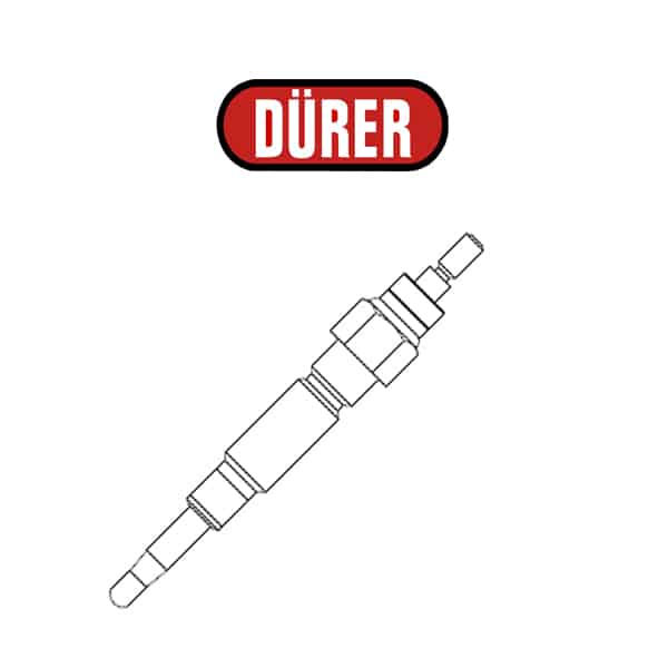 BOUGIE DE PRÉCHAUFFAGE 6.5V TIPO M - réf. DG26089