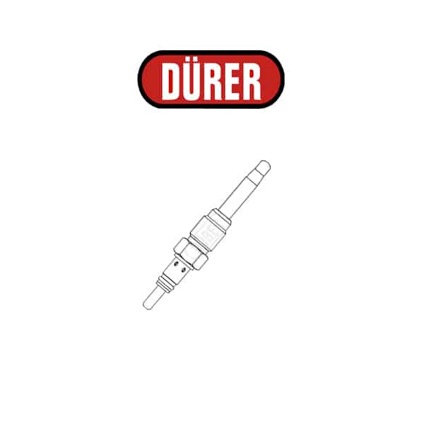 BOUGIE DE PRÉCHAUFFAGE 12V D.F - réf. DG30800