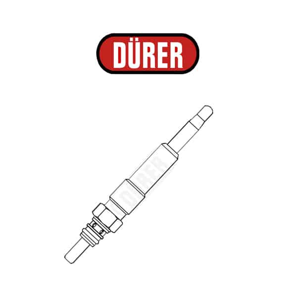 BOUGIE DE PRÉCHAUFFAGE 11V D.F. - réf. DG60820