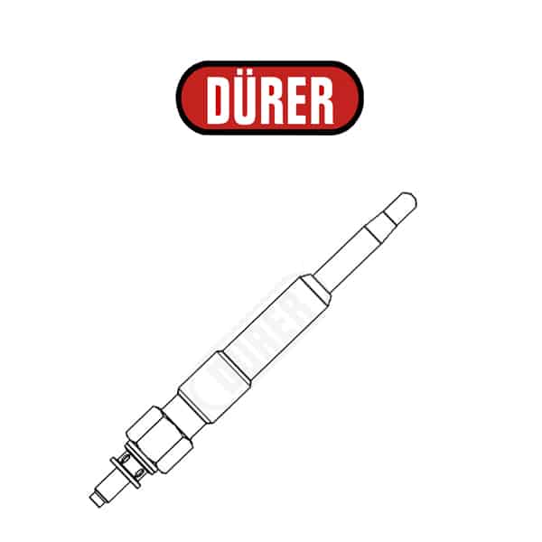 BOUGIE DE PRÉCHAUFFAGE 11V D.F. - réf. DG60840