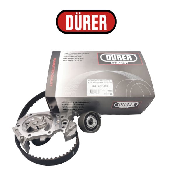 KIT DISTRIBUTION + POMPE A EAU LARG 23.4MM - 95 DENTS - réf. DKPA09
