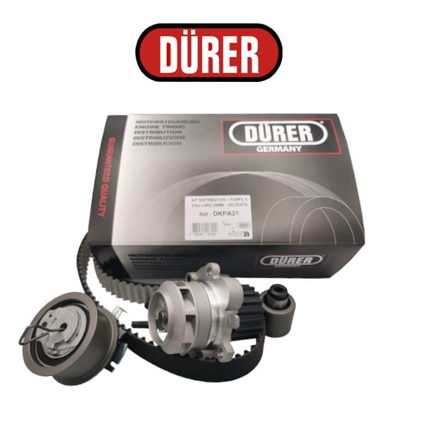 KIT DISTRIBUTION + POMPE A EAU LARG 30MM - 120 DENTS - réf. DKPA21