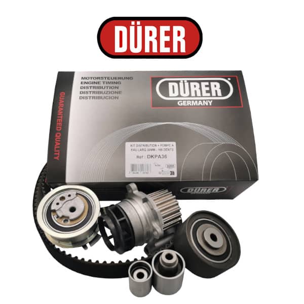 KIT DISTRIBUTION + POMPE A EAU LARG 30MM - 160 DENTS - réf. DKPA36