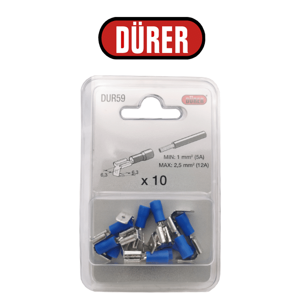 10COSS.PLAT.6.3 RAC M+F.BL. - réf. DUR59