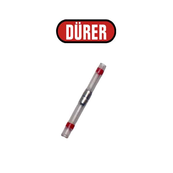 BOUT À BOUT À  SOUDER ROUGE  , SACHET 100 P. - réf. E81052S100