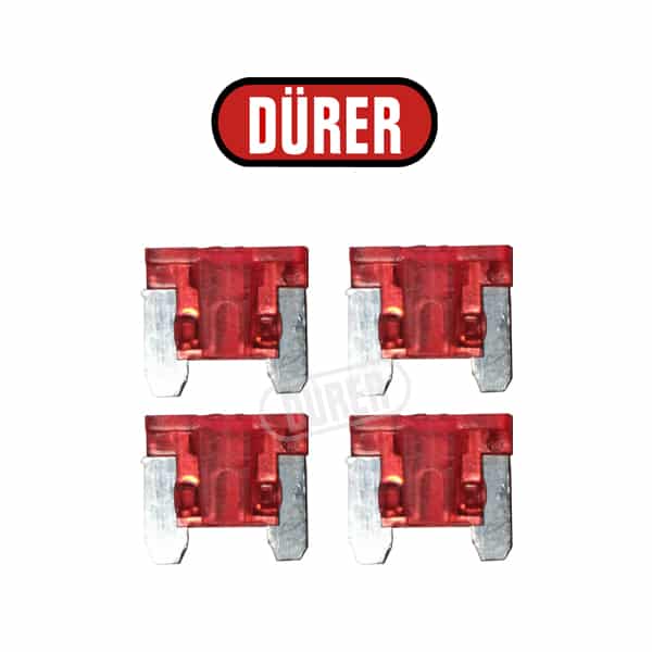 4 FUSIBLES MICRO 10A , BLISTER DE 4