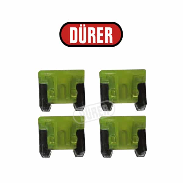 4 FUSIBLES MICRO 20A , BLISTER DE 4