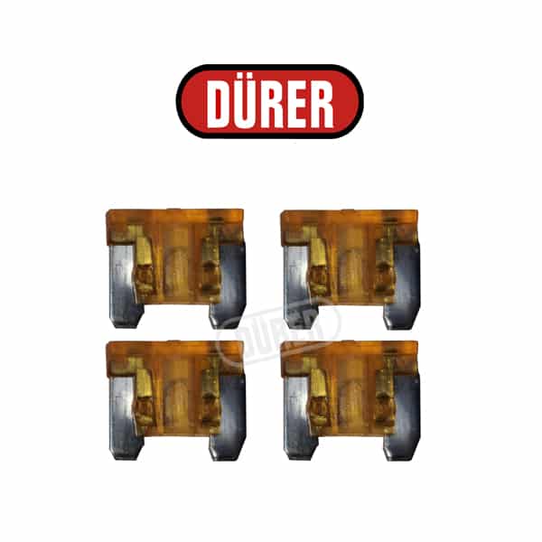 4 FUSIBLES MICRO 5A , BLISTER DE 4 - réf. MICRO5ABL4