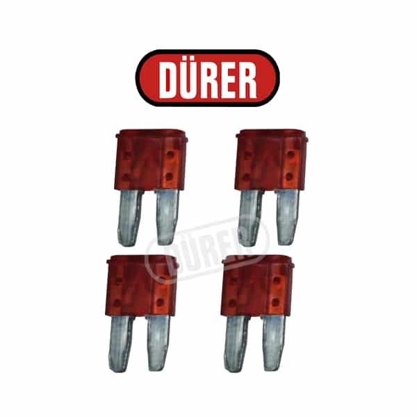 4 FUSIBLES MICRO II 10A , BLISTER DE 4 - réf. MICROII10ABL4