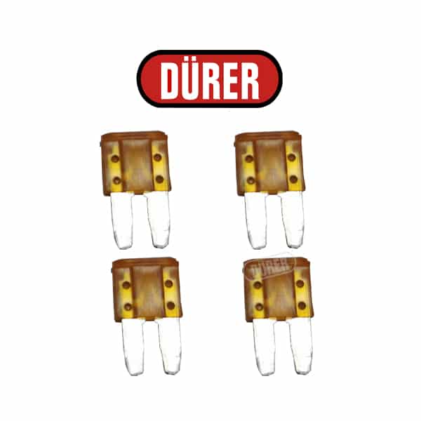 4 FUSIBLES MICRO II 5A , BLISTER DE 4 - réf. MICROII5ABL4