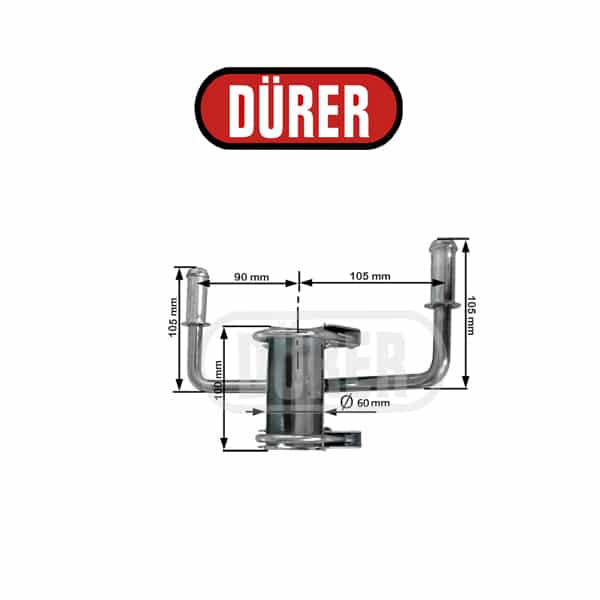 SUPPORT TUBE INTERMADIAIRE D'ACHAPP. D.60 - réf. SEMB144