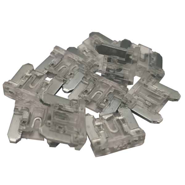 MINI FUSIBLES À LANGUETTES PROFILS BAS 25A SACHET 10 P. - réf. DUR231