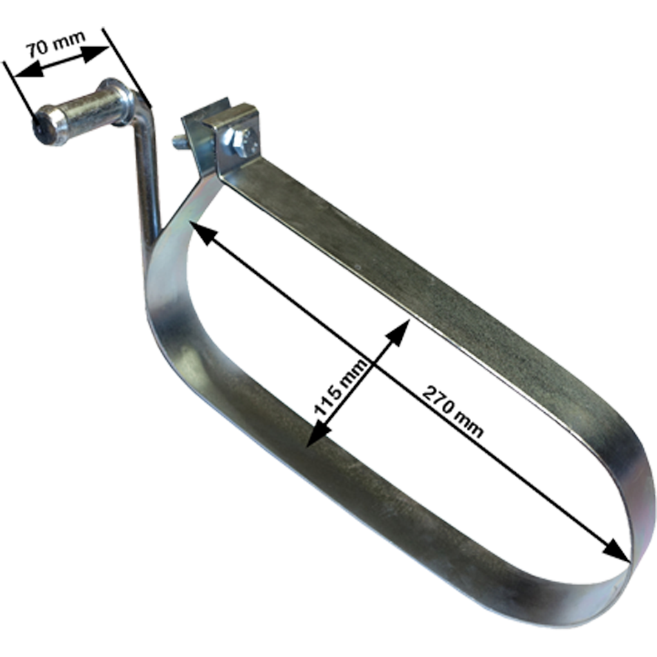 SANGLE ÉCHAPPEMENT 406  , SACHET 1 P. - réf. SEMB10A