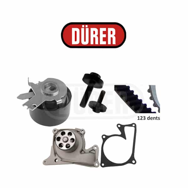 Kit de distribution avec pompe à eau PA161106C DÜRER